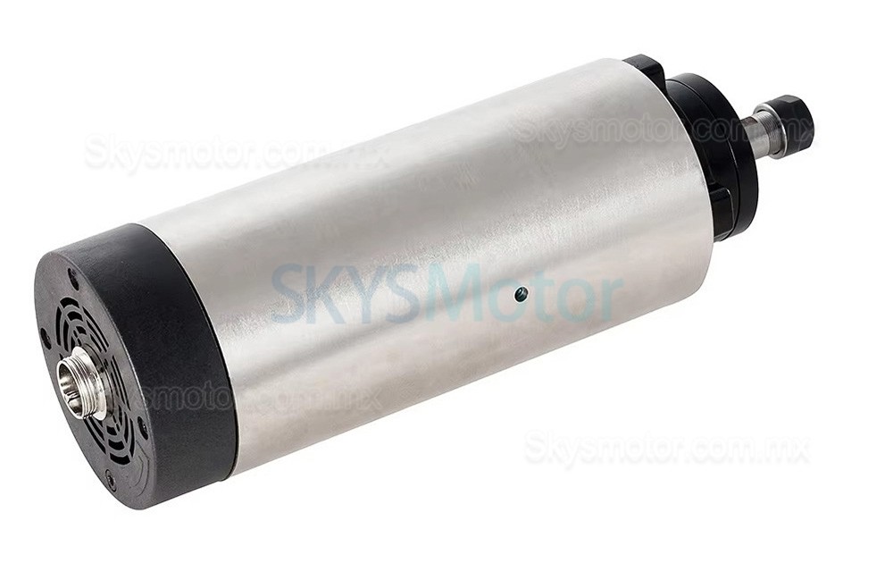 Kit de motor de husillo CNC refrigerado por aire 1,5 kW, 110V/220V, OSP001696, con variadores de velocidad (VFD) y 13 pinzas ER11